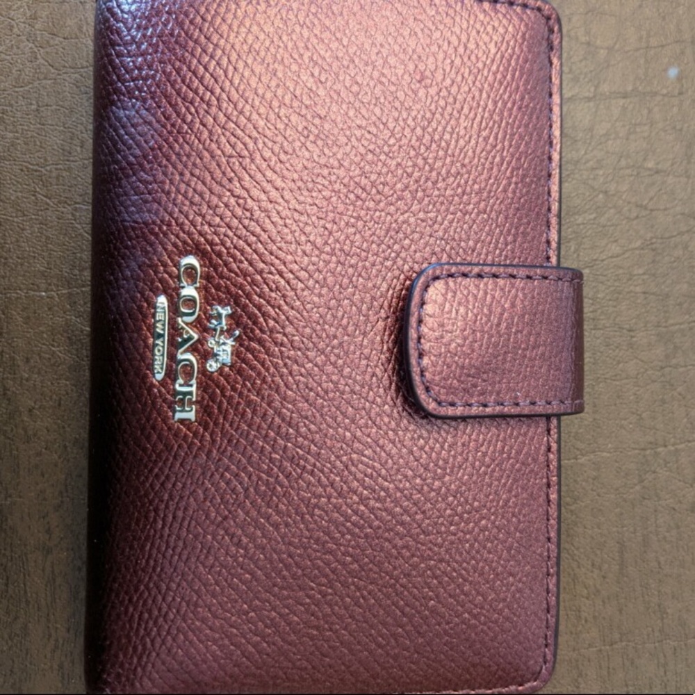 Coach Maroon Wallet